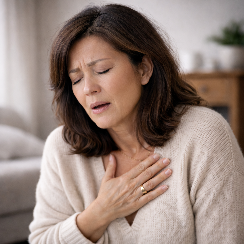 Wollongong hypnotherapy woman having a panic attack